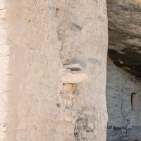 Mesa Verde  - Wooden Supports in Brick Wall at Spruce Tree House 