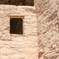 Mesa Verde  - Window in House at Spruce Tree House 