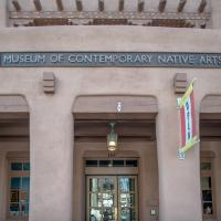 Museum of Contemporary Native Arts  - Detail: Main Entrance 