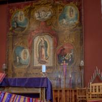 Our Lady of Guadalupe and Santuario de Guadalupe  - Interior: Altar 
