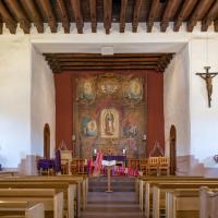 Our Lady of Guadalupe and Santuario de Guadalupe  - Interior: Crossing 