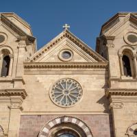 Cathedral Basilica of St. Francis of Assisi  - Exterior: West Elevation 