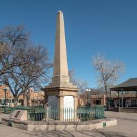 Santa Fe Plaza  - Exterior: Santa Fe Trail Monument  