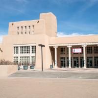 University of New Mexico  - Exterior: Zimmerman Library 