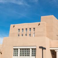 University of New Mexico  - Exterior: Third Story of Zimmerman Library 