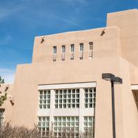 University of New Mexico  - Exterior: North Wing of Zimmerman Library 