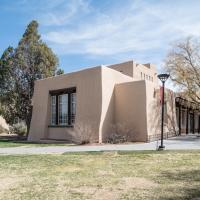 University of New Mexico  - Exterior: Southwest Corner of Zimmerman Library 