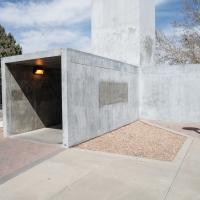 University of New Mexico  - Exterior: Bruce Nauman, "The Center of the Universe" 