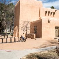 University of New Mexico  - Exterior: Rear of Alumni Memorial Chapel 