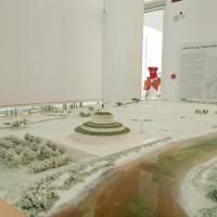 Model of Augustus's Mausoleum - View of a Model of Augustus's Mausoleum in the Ara Pacis Museum