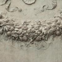 Ara Pacis - Detail of a garland inside the enclosure of the Ara Pacis