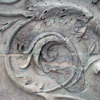 Ara Pacis - Detail of vegetal carving on the Ara Pacis