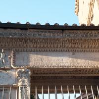 Arch of the Argentarii - Detail: View of the Sculpture on the Architrave of the Arch