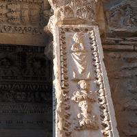 Arch of the Argentarii - Detail View