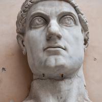 Colossus of Constantine - Head of Constantine