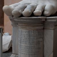 Colossus of Constantine - Left Foot Fragment