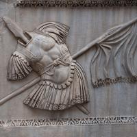 Temple of Hadrian - Detail: Trophies of Weapons