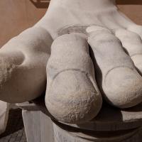 Colossus of Constantine - Detail: Left Foot Fragment