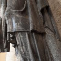 Statue of Barbarian King Imprisoned - Detail: Cloak left side