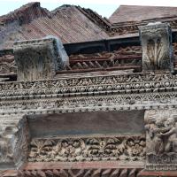 Casa dei Crescenzi  - Exterior: Detail of Frieze on Eastern Facade