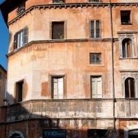 Casa di Lorenzo Manilius - View of the inscription on the exterior of the House of Lorenzo Manilius