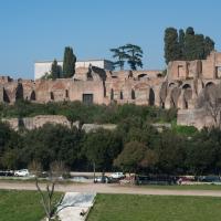 Palatine Hill - View of the Palatine Hill from the Circus Maximus
