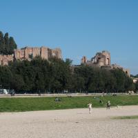 Circus Maximus and Palatine Hill - View of the Circus Maximus and the Palatine Hill