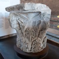 Colosseum - Detail: Corinthian Capital on display in the Colosseum