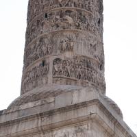 Column of Marcus Aurelius - View of the eastern face of the Column of Marcus Aurelius