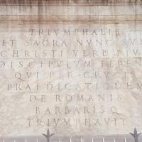 Column of Marcus Aurelius - Detail: Northern face of the base of the Column of Marcus Aurelius