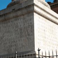 Column of Marcus Aurelius - Detail: Northwestern face of the base of the Column of Marcus Aurelius