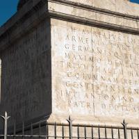 Column of Marcus Aurelius - Detail: Northwestern face of the base of the Column of Marcus Aurelius