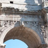 Arch of Constantine - View of Victories in Spandrels on the South Face of the Arch of Constantine