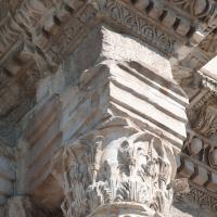 Arch of Constantine - View of a Capital and Architrave on the South Face of the Arch of Constantine