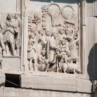 Arch of Constantine - View of Relief Panels from a monument to Marcus Aurelius depicting a Suovetaurilia
