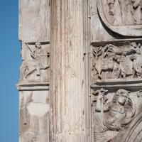 Arch of Constantine - Detail: View of the Siege of Verona on the South Face of the Arch of Constantine