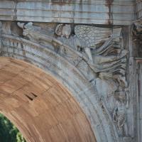 Arch of Constantine - View of a Victory with a Trophy from the right Spandrel on North Facade of the Arch of Constantine