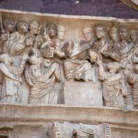 Arch of Constantine - Detail: View of the Frieze depicting Constantine   Distributing Money to the Poor on the North Facade of the Arch of Constantine