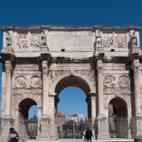 Arch of Constantine - View of the South Face of the Arch of Constantine