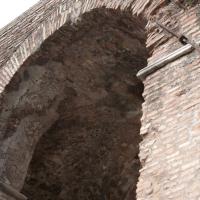 Brick Arcade - View of a brick arcade in the Roman Forum
