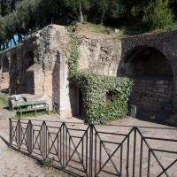 Palatine Hill - View of a pathway on the Palatine Hill near House of Augustus and House of Livia
