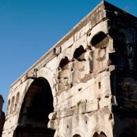 Arch of Janus - View of the southwestern corner of the Arch of Janus