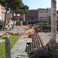 Largo Argentina - View of Largo di Torre Argentina from the north