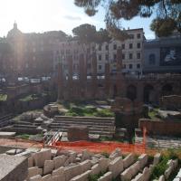 Largo Argentina - View of Temple B of the Largo di Torre Argentina group