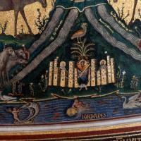 Lateran Basilica - Detail of the apse mosaic of the Lateran Basilica