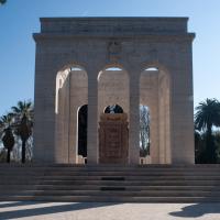 Gianicolense Mausoleum Monument  - View of north facade