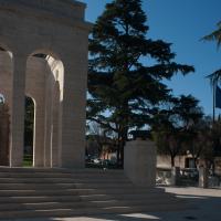 Gianicolense Mausoleum Monument  - View of east facade