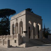 Gianicolense Mausoleum Monument  - View of southeast corner
