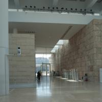 Ara Pacis Museum - View of an entrance lobby in the Ara Pacis Museum