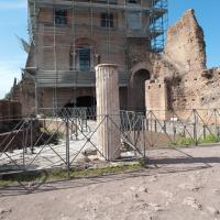 Palace of Domitian - View of the structure adjacent to the Nymphaeum in the Palace of Domitian